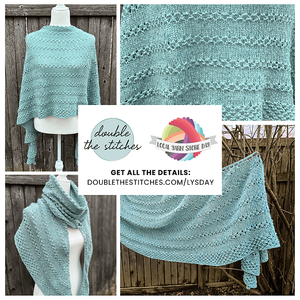 lys day special: trust fall shawl kits  - Knot Another Hat