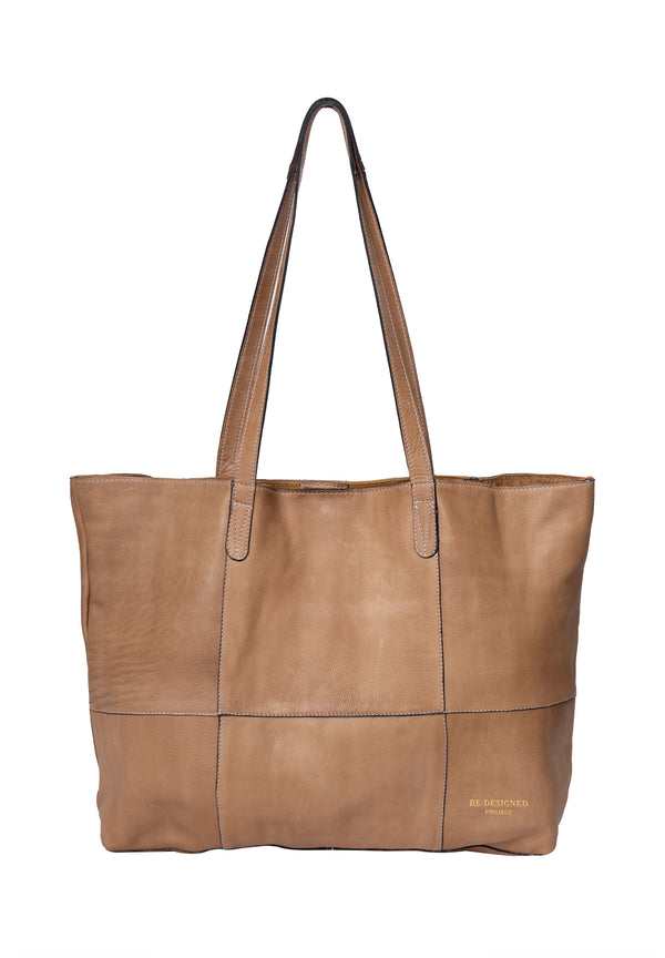 re:designed project 19 tote bag taupe - Knot Another Hat
