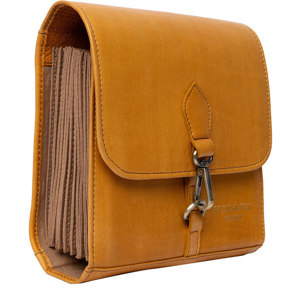 re:designed project 93 circular needle case retro yellow - Knot Another Hat