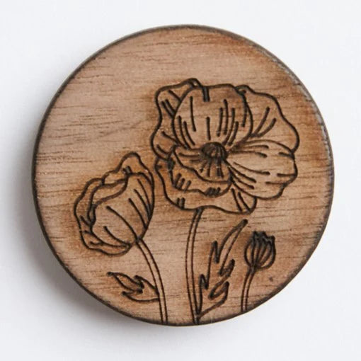 trailhead needle minder poppy - Knot Another Hat