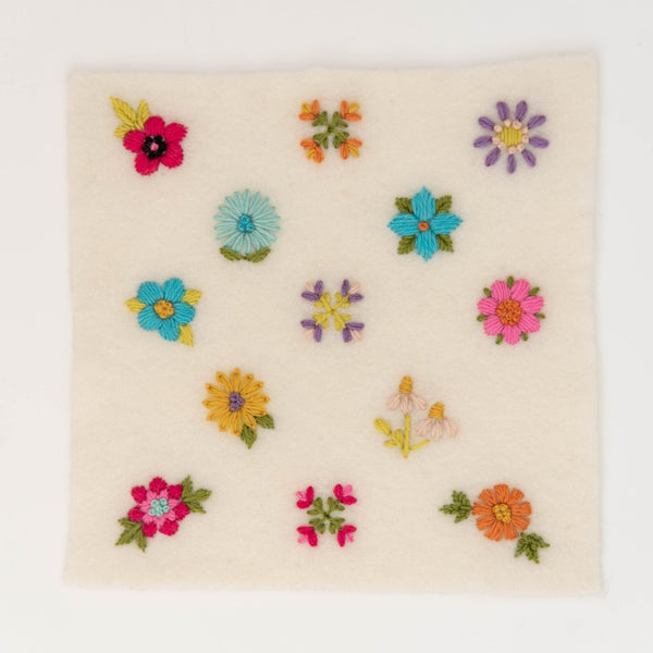 ikigai stitch-n-stitch embroidery patterns - scandi flowers