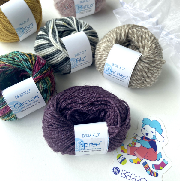 berroco fall 2023 yarn tasting kit  - Knot Another Hat