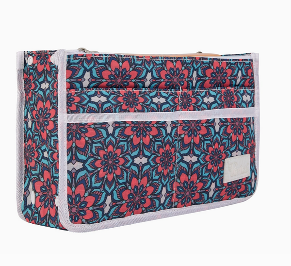 periea bag organizer floral retro / small - Knot Another Hat