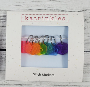 katrinkles cast on counting stitch markers  - Knot Another Hat