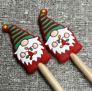 minnie & purl stitch stoppers christmas gnomes - Knot Another Hat