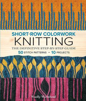 short-row colorwork knitting  - Knot Another Hat