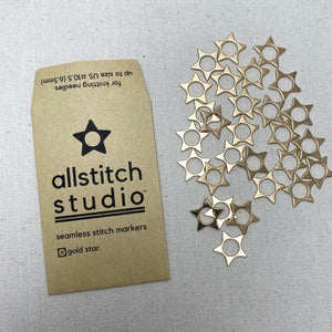 allstitch studio star ring stitch markers  - Knot Another Hat