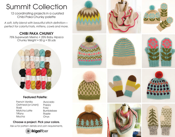 ikigai fiber summit collection trunk show :: oct 29 - nov 8