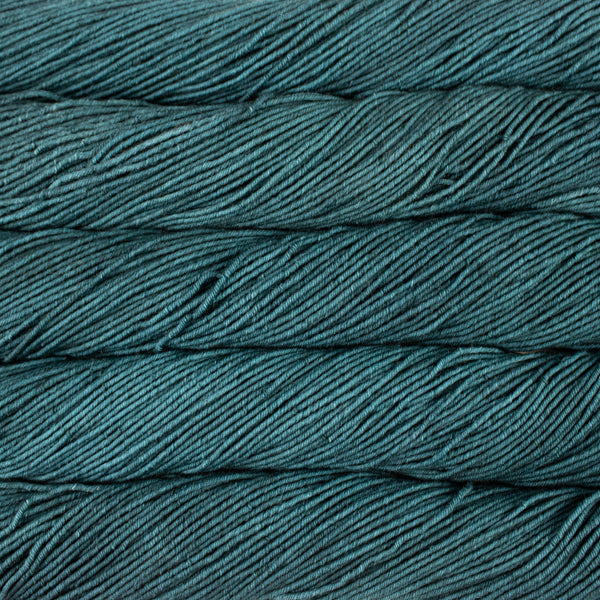 malabrigo seis cabos teal feather - Knot Another Hat