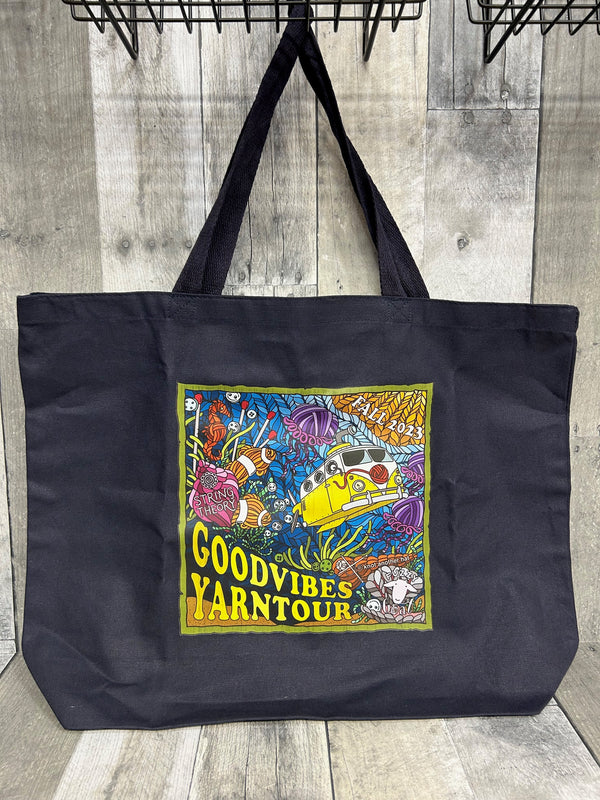 Good Vibes Yarn Tour Souvenir Under the Sea Tote Bag  - Knot Another Hat