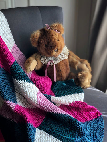 wonky blocks blanket (knit or crochet) - Knot Another Hat