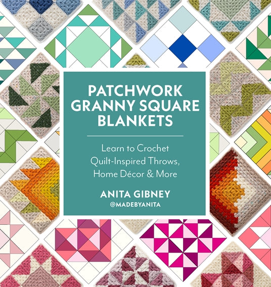 patchwork granny square blankets