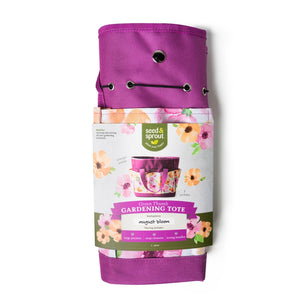 seed-n-sprout gardening tote bag - Knot Another Hat