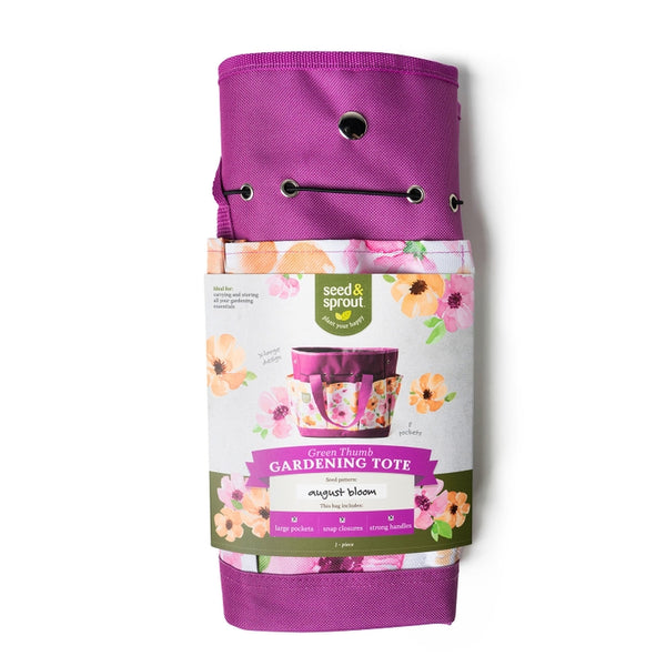 seed-n-sprout gardening tote bag - Knot Another Hat