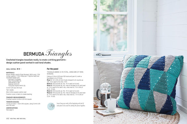 modern crocheted blankets, throws & pillows  - Knot Another Hat