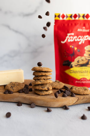 Chocolate Chip Bite-Sized Cookies - Knot Another Hat