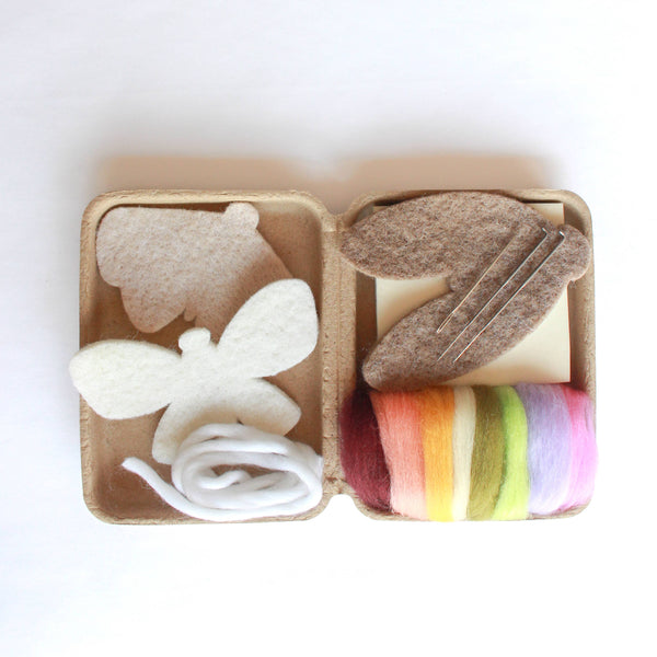 Mini Moth Felting Craft Kit - Knot Another Hat