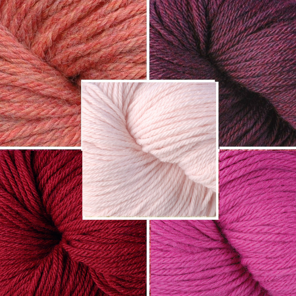 berroco mystery blanket knit along grab-n-go bundle berry dessert - Knot Another Hat