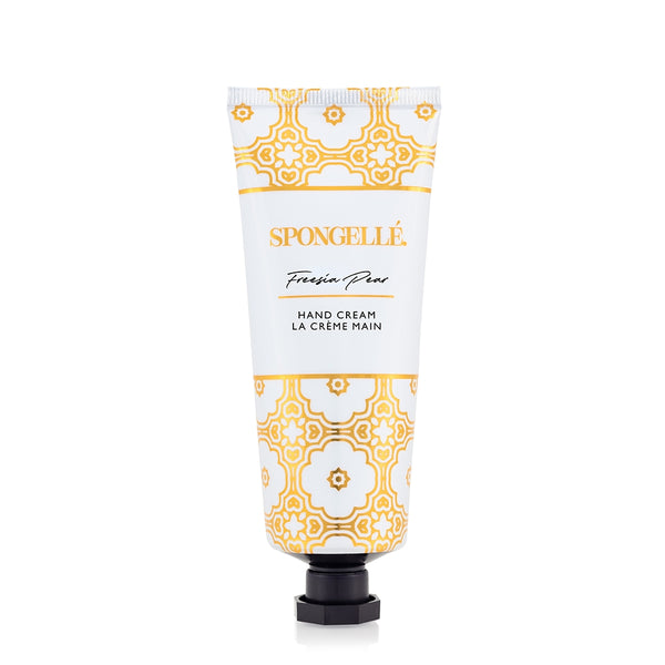 spongelle freesia pear hand cream - Knot Another Hat