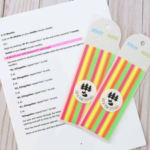 fox & pine pattern highlighter strips - Knot Another Hat