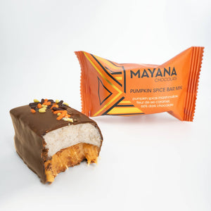 mayana chocolate bars pumpkin spice bar - Knot Another Hat
