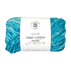 universal yarns clean cotton multi  - Knot Another Hat