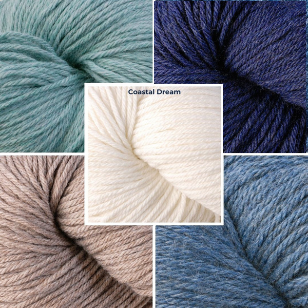 berroco mystery blanket knit along grab-n-go bundle coastal daydream - Knot Another Hat