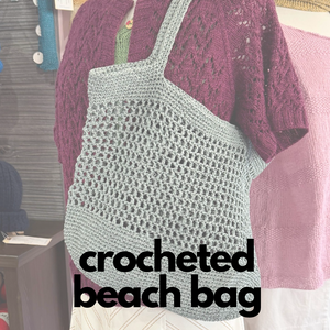 IN-STORE CLASS: Crocheted Beach Bag :: Nov 4, 18 & Dec 2 - Knot Another Hat