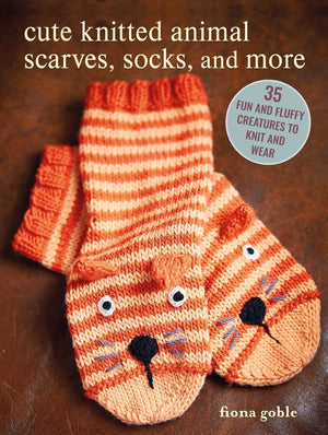 cute knitted animal scarves, socks, and more  - Knot Another Hat