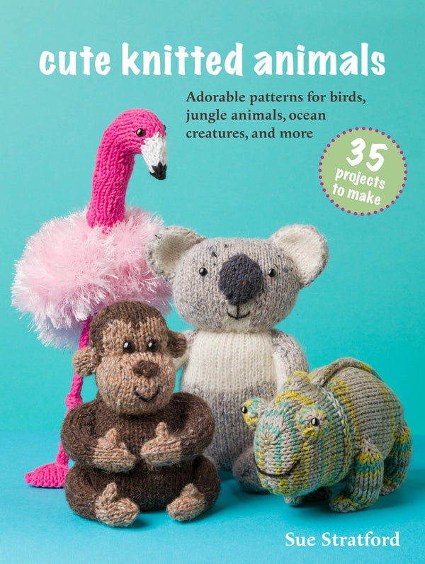 cute knitted animals