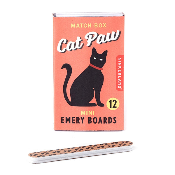 matchbook cat paw tearaway nail files - Knot Another Hat