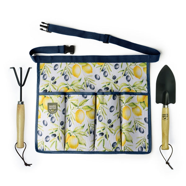 seed-n-sprout 3-piece gardening set lemon grove - Knot Another Hat