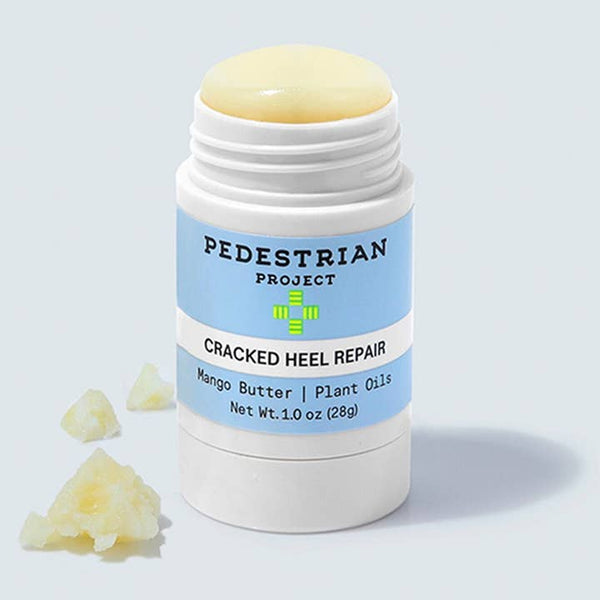 pedestrian project cracked heel repair - Knot Another Hat