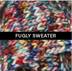 madelinetosh naughty & nice holiday grab-n-go kits fugly sweater - Knot Another Hat