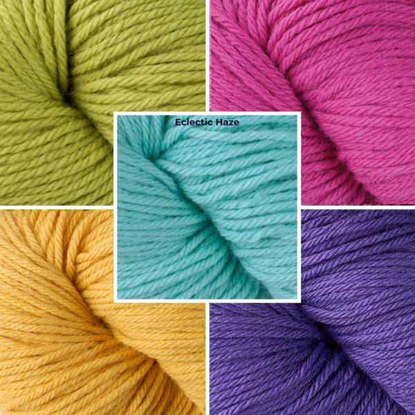 berroco mystery blanket knit along grab-n-go bundle electric haze - Knot Another Hat