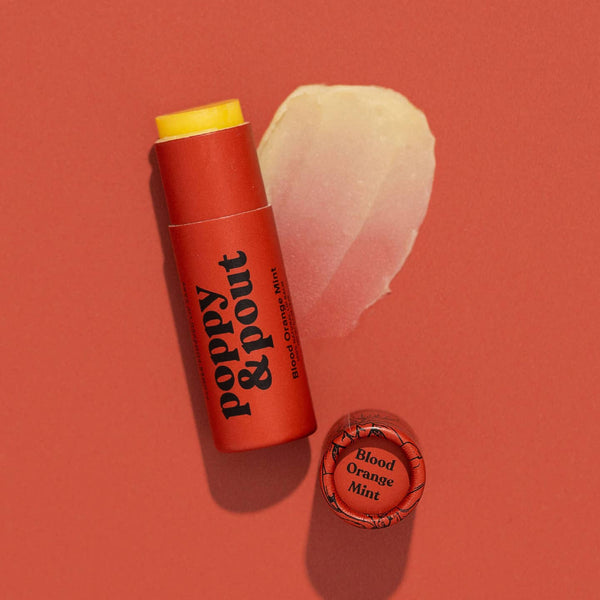 poppy & pout lip balm