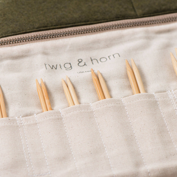 Twig & Horn Interchangeable Needle Case - Knot Another Hat