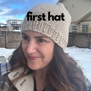 IN-STORE CLASS: First Hat :: Sundays, March 3 & 10  - Knot Another Hat