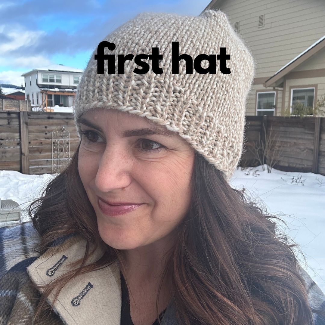 IN-STORE CLASS: First Hat :: Thursdays Feb 5 & 12 – Knot Another Hat