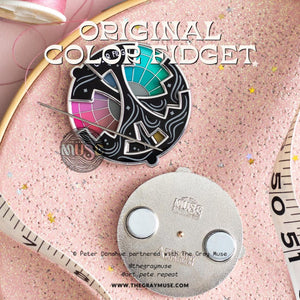 the gray muse original fidget color wheel needleminder - Knot Another Hat