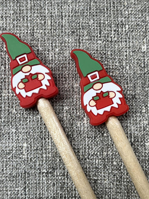 minnie & purl stitch stoppers christmas gnomes - Knot Another Hat