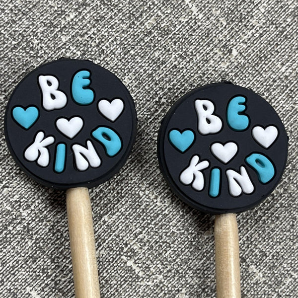 minnie & purl stitch stoppers be kind - Knot Another Hat