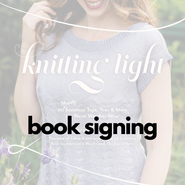 Knitting Light book signing with author and designer Marie Greene :: mar 2  - Knot Another Hat