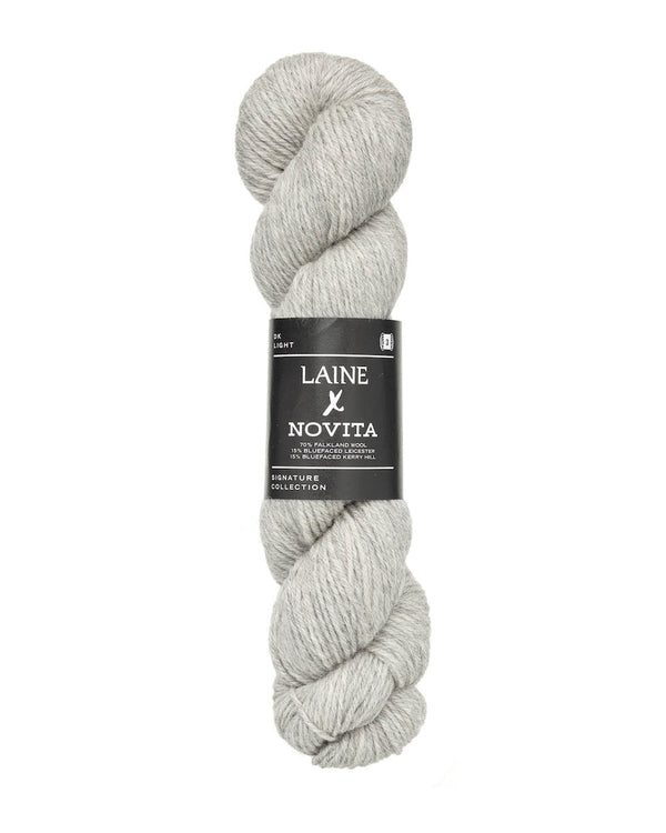 laine x novita dk 4071 tender fog - Knot Another Hat
