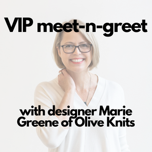 VIP meet-n-greet with author Marie Greene of The Joy of Yarn :: September 8  - Knot Another Hat