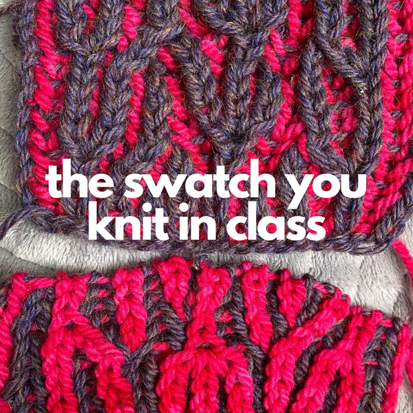 ONLINE CLASS: More Brioche! :: Saturday January 6  - Knot Another Hat