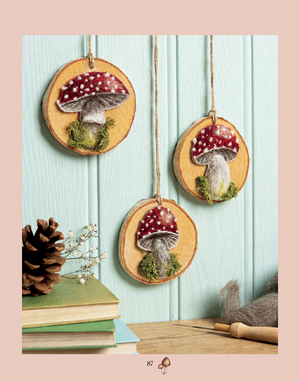 needle felting art - Knot Another Hat