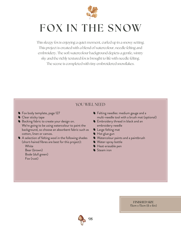 needle felting art - Knot Another Hat