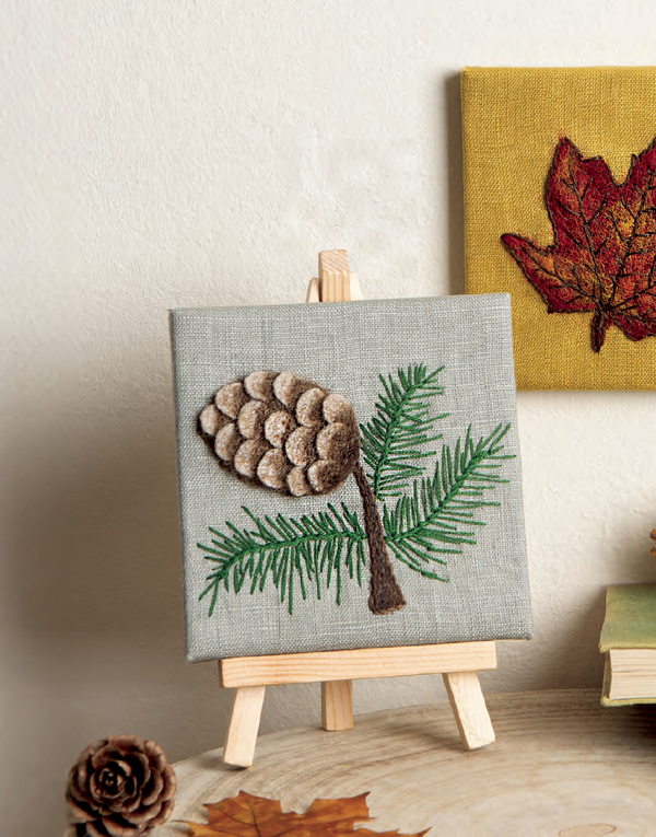 needle felting art - Knot Another Hat