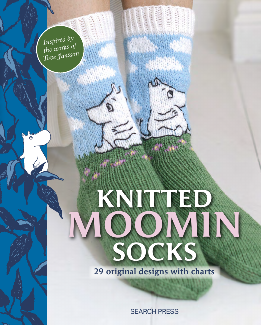 knitted moomin socks  - Knot Another Hat